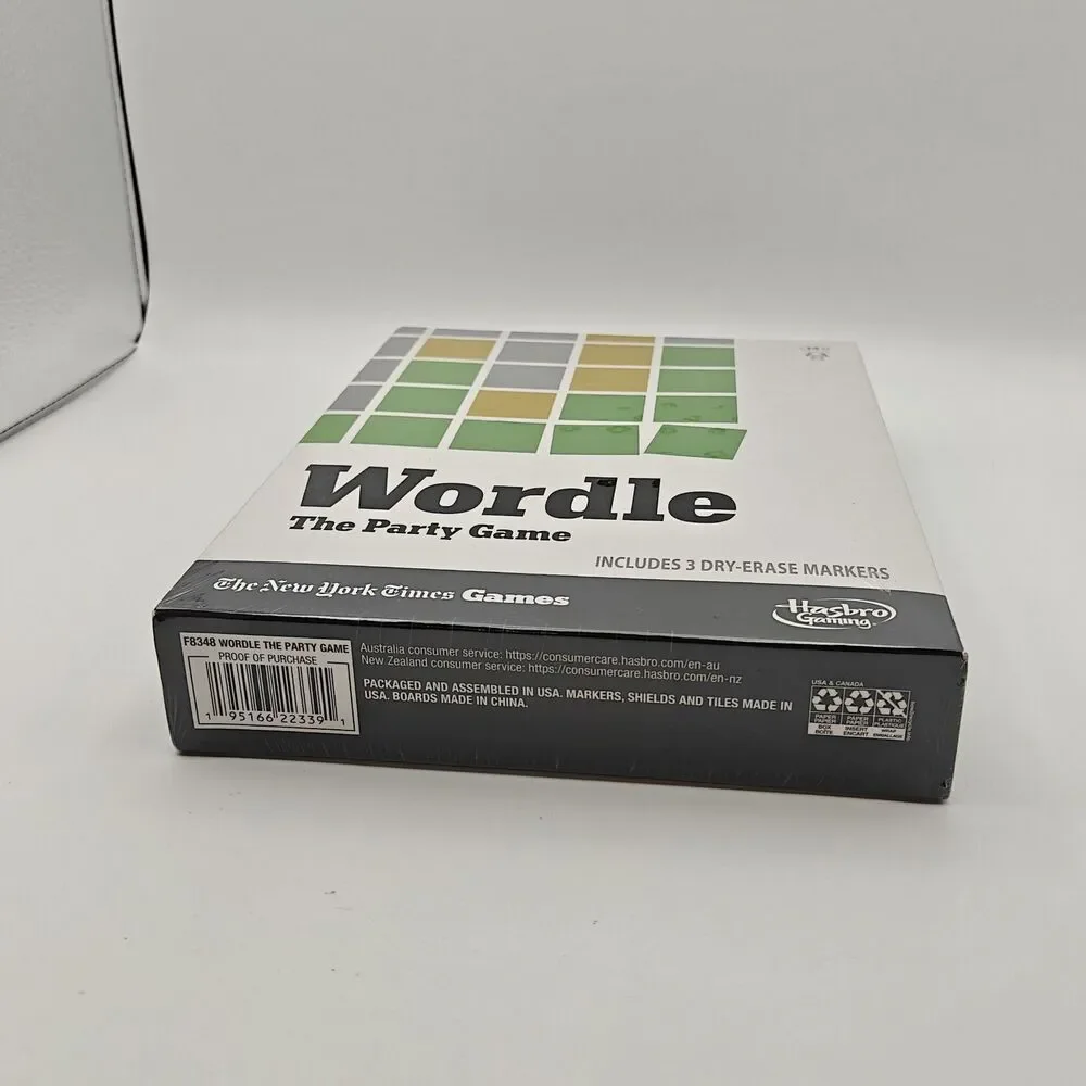Wordle The Party Game, Board Game New York Times by Hasbro, Brand New SEALED